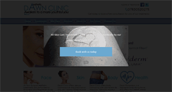 Desktop Screenshot of dawnclinic.com